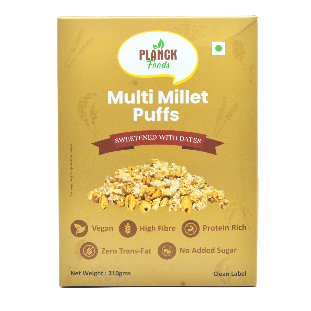 Multi Millet Puffs (pack of 6)