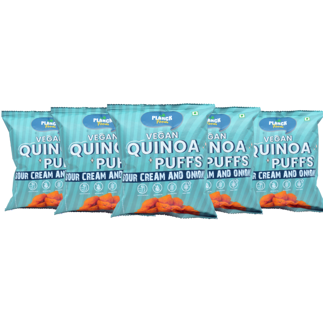 Vegan Sour Cream & Onion Puffs (pack of 5)