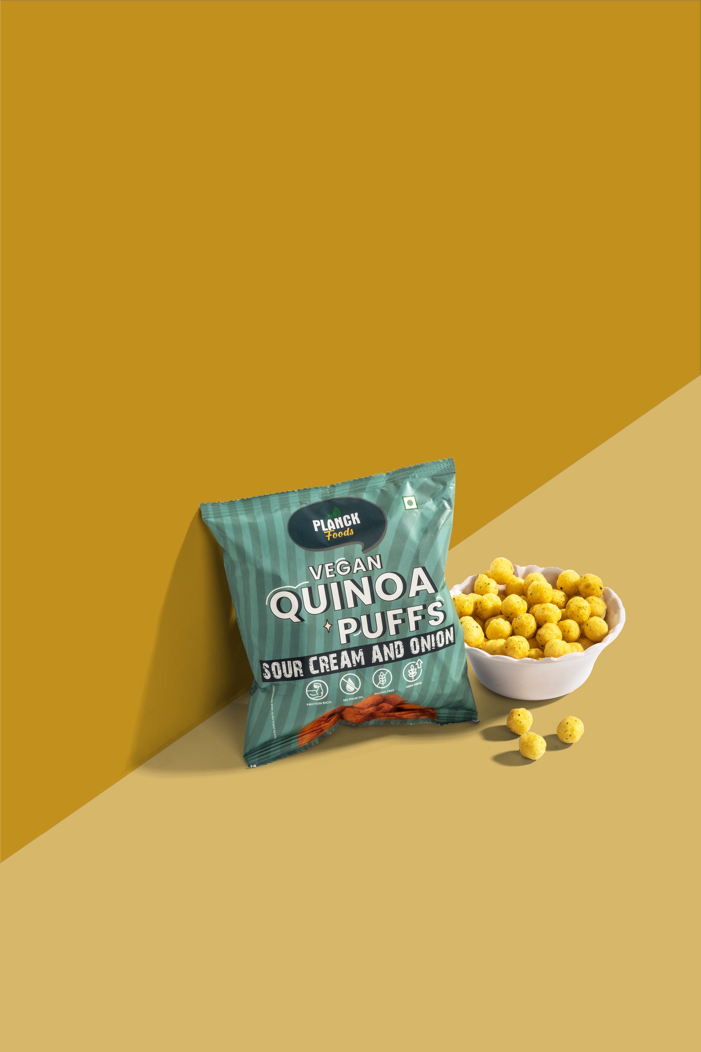 Vegan Sour Cream & Onion Puffs (pack of 5)