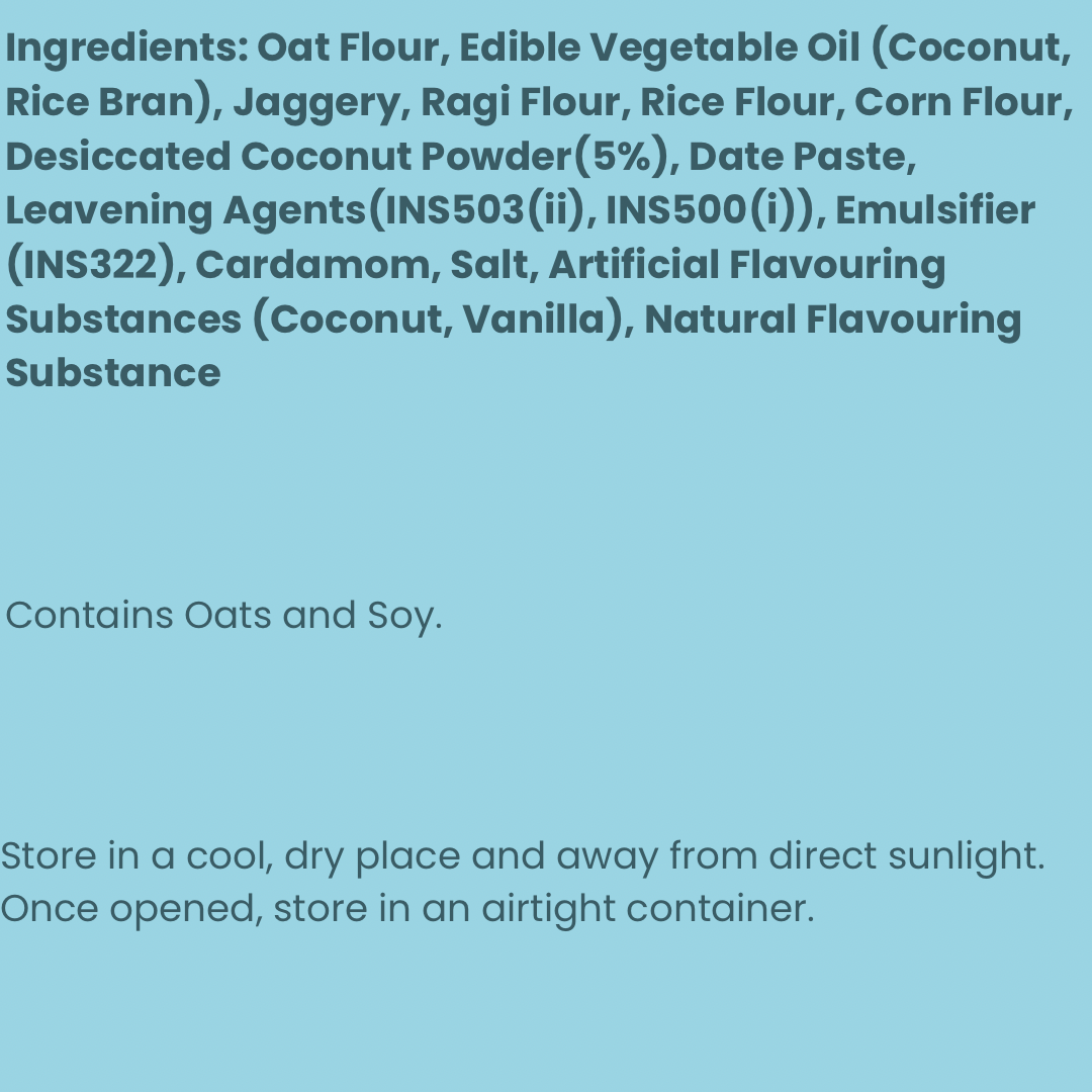 Multigrain Coconut Cookies