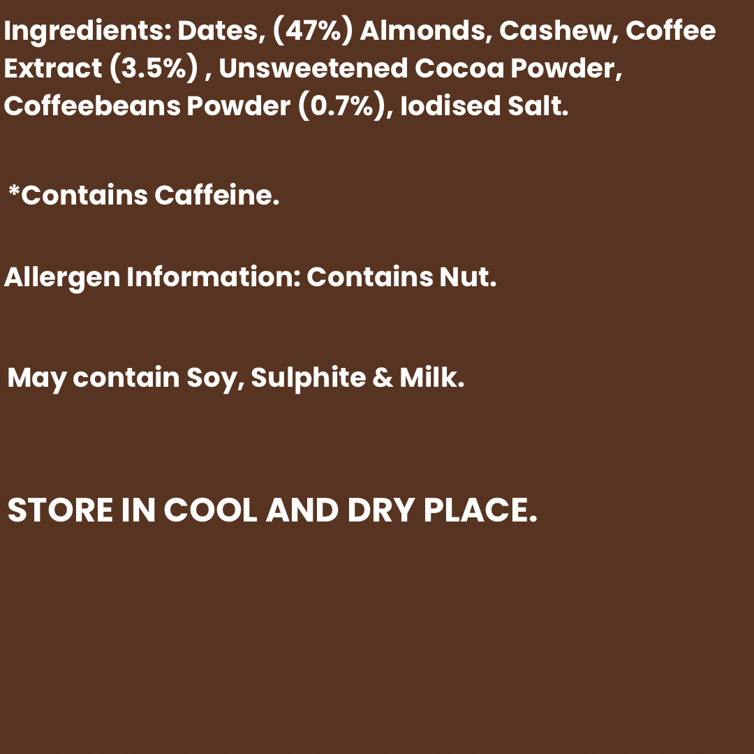 Coffee Date Bar (pack of 12)