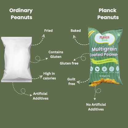 Multigrain Coated Pudina Peanuts (pack of 5)