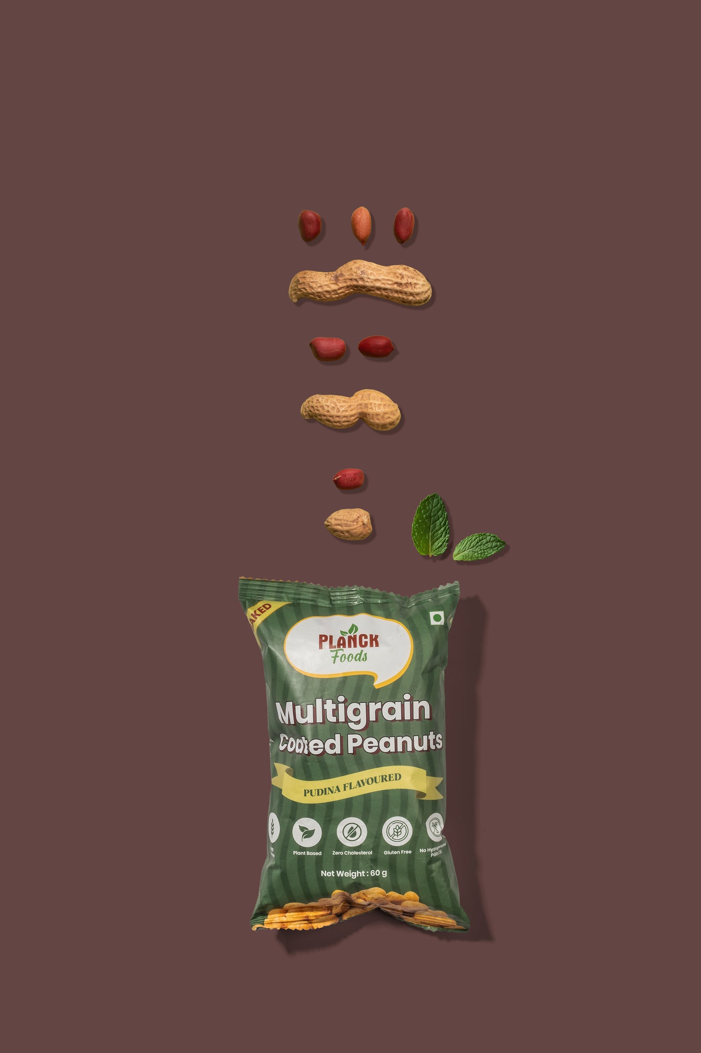 Multigrain Coated Pudina Peanuts (pack of 5)